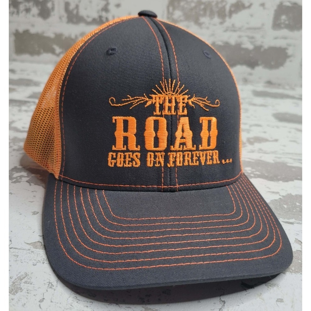 Robert Earl Keen‎ The Road Goes On Forever Mesh Snapback Hat